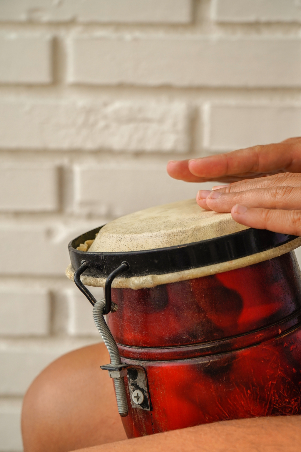music therapy with african drum. Music therapy with percussion workshop.